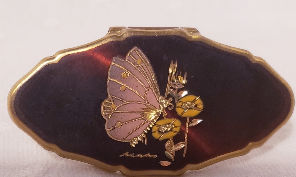 Antique Collectible Lipstick Compact